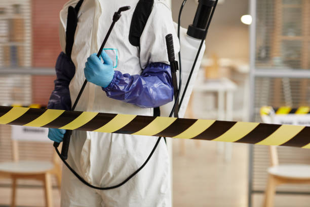 Professional Hoarding Cleanup technician working in Howell, NJ